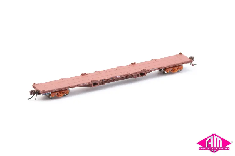 Victorian Railways Fqx Lash Bar Container Wagon Twin Pack (N Scale) 1