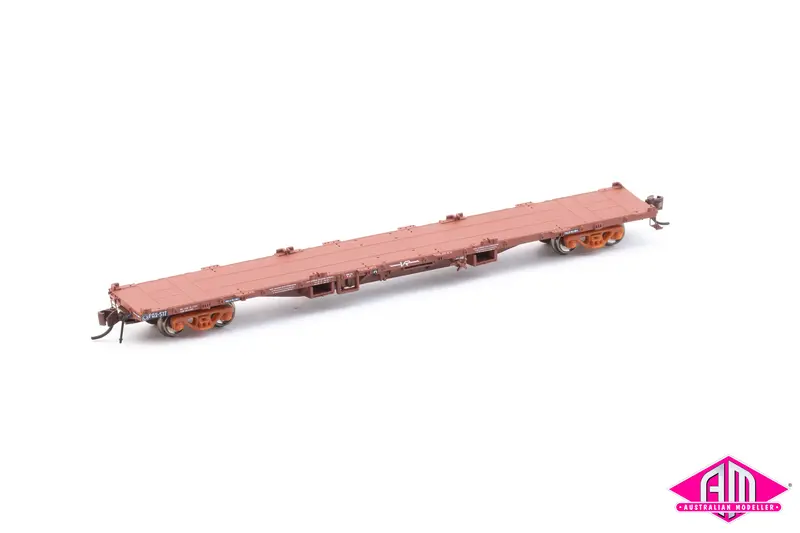 Victorian Railways Fqx Lash Ring Container Wagon Twin Pack (N Scale) 1