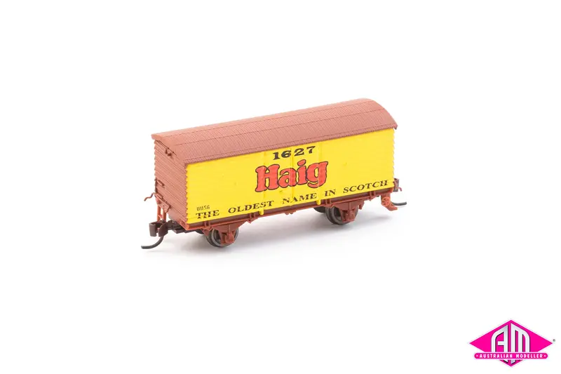 Victorian Railways U Van “Haig”, With Microtrains Couplers (N Scale) Single Car 1