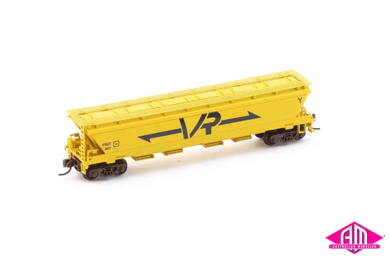 Victorian Railways Vhgy Grain Hopper 243, With Microtrains Couplers (N Scale) Single Car 1