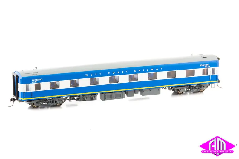 Victorian ‘S’ Carriage West Coast Rail 222Brs Single Car Pc-496A 1