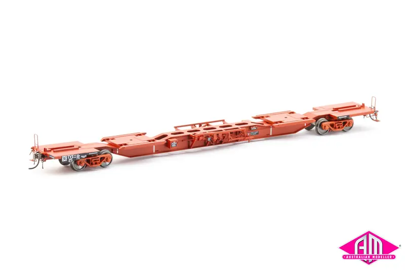 Victorian Tvx Flexi-Van Wagon, Vr Wagon Red (1964-1979) - 4 Car Pack, Afv-5 1