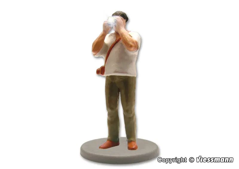 Viessmann - 1519 -  Emotion Photographer With Equipment And Flashlight (Ho Scale) 1