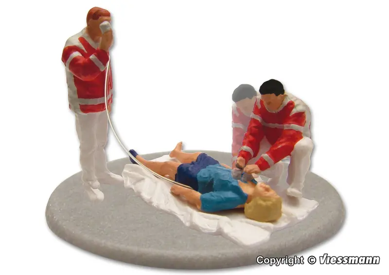 Viessmann - 1540 -  Emotion Rescue Team On Duty - Moving (Ho Scale) 1