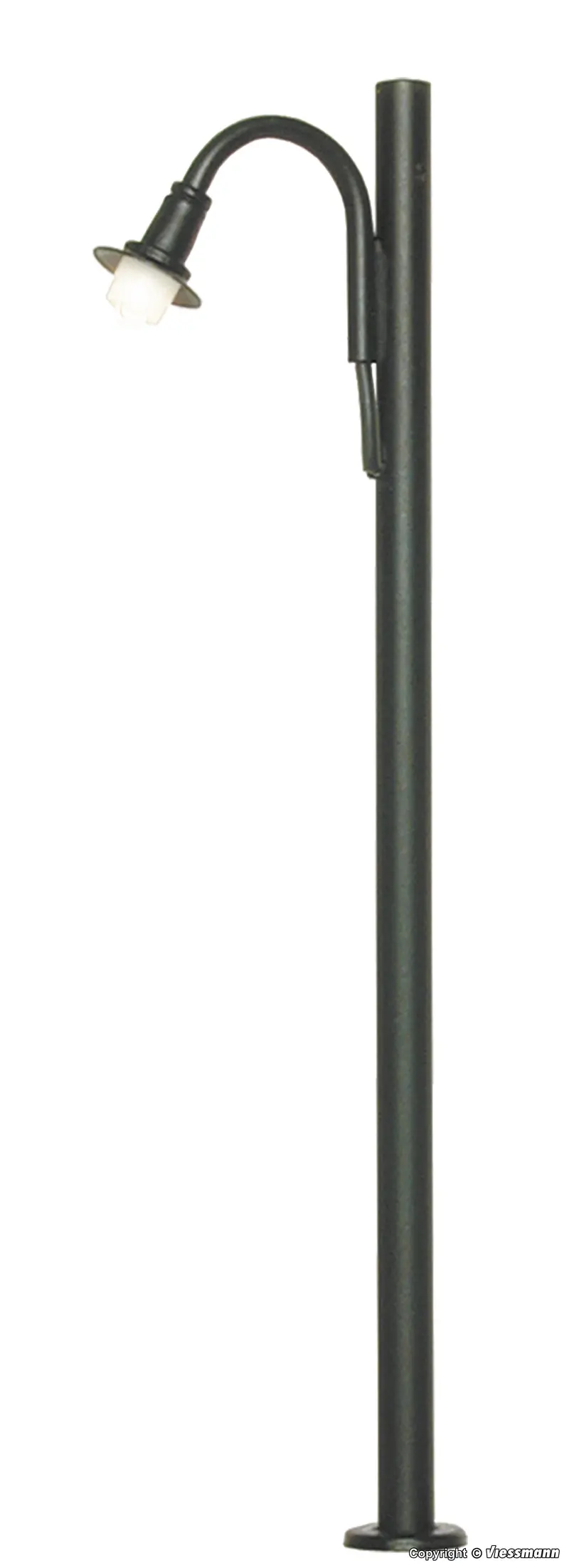 Viessmann - 6060 - Wood Post Lamp - Led White (Ho Scale) 1