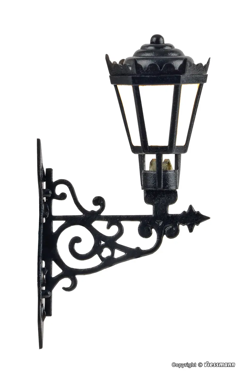 Viessmann - 6074 - Wall Park Lamp - Led Warm White (Ho Scale) 1