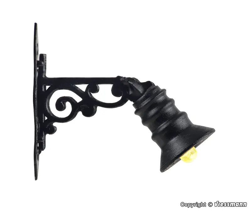 Viessmann - 6076 - Wall Park Lamp - Led Warm White (Ho Scale) 1