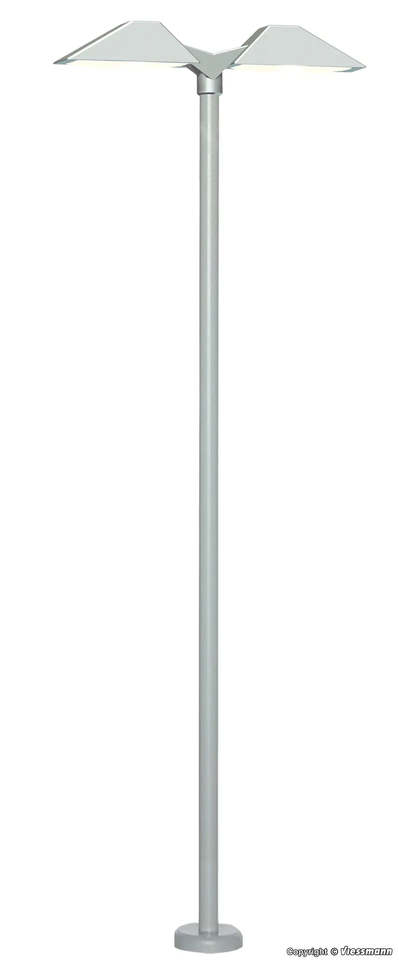 Viessmann - 6084 - Modern Platform Light - Double - 2 Leds White (Ho Scale) 1