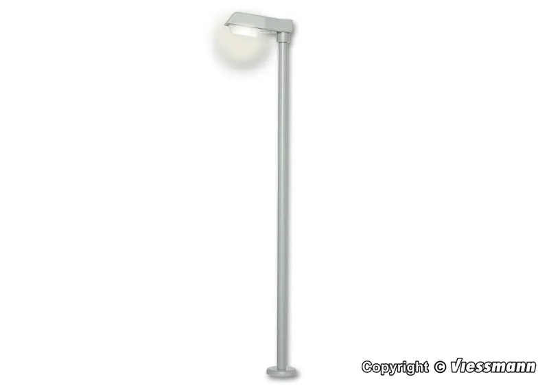 Viessmann - 6092 - Street Light Modern - Led White (Ho Scale) 1
