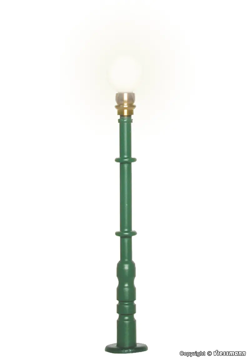 Viessmann - 6300 - Bowl Lamp Green - Led Warm-White (Ho Scale) 1