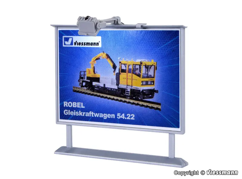 Viessmann - 6336 - Advertising Board With Led Lighting (Ho Scale) 1