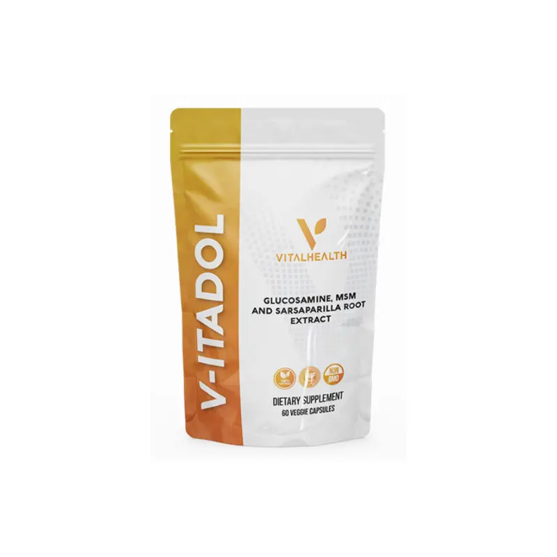 Vitalhealth V-Itadol – Joint Discomfort Relief & Mobility Support Supplement - 60 Veggie Capsules 1