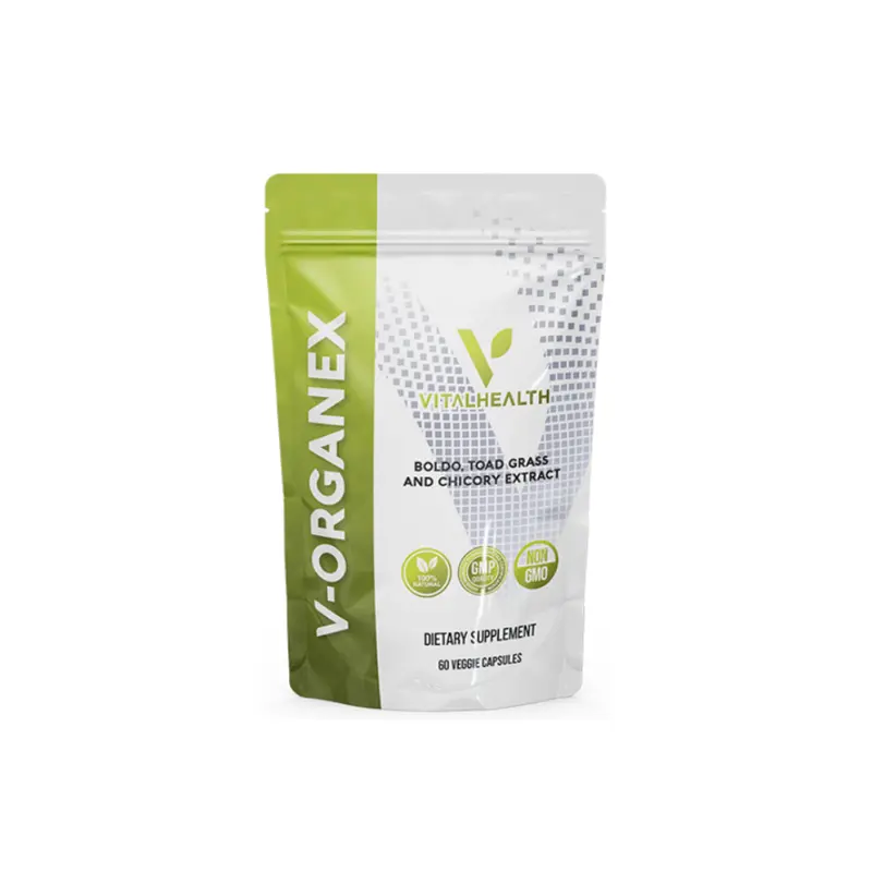 Vitalhealth V-Organex – Advanced Liver Detoxifier And Digestive Support - 60 Veggie Capsules 1
