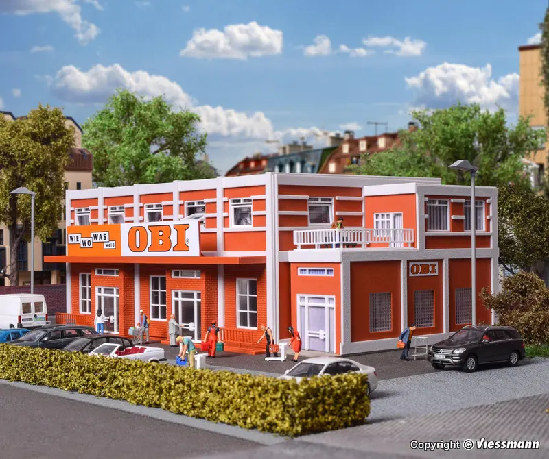 Vollmer - 45595 - Obi Hardware Store (Ho Scale) 1