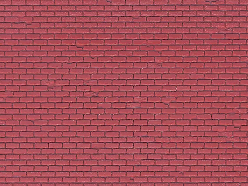 Vollmer - 46033 - Wall Plate - Brick - 21.8 X 11.9Cm (Ho Scale) 1