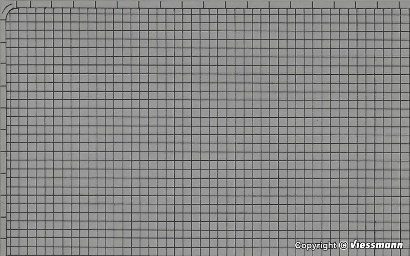 Vollmer - 46037 - Pavement Plate - 25 X 12.5Cm - 10Pc (Ho Scale) 1