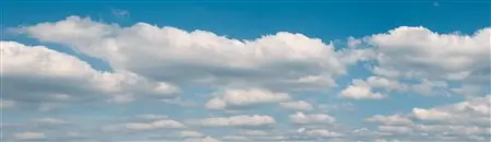 Vollmer - 46112 - Background Setting Clouds - 3 Parts - 266 X 48Cm (Ho Scale) 1