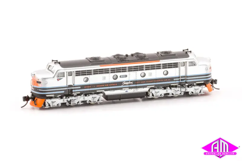 Vr B Class Locomotive - Streamliners - B61 (N Scale) 1