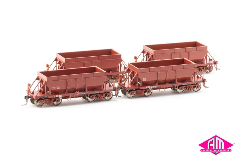 Vr Nn / Vhwa Ballast Wagons Pack 06 (4 Pack) Ho Scale 1