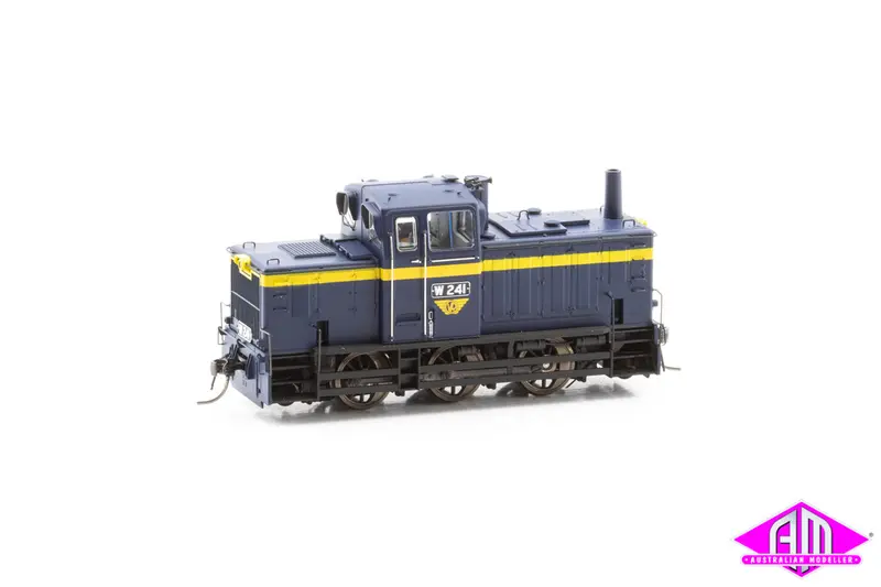 W Class Locomotive W 241 Rebuilt Body Vr Blue 1