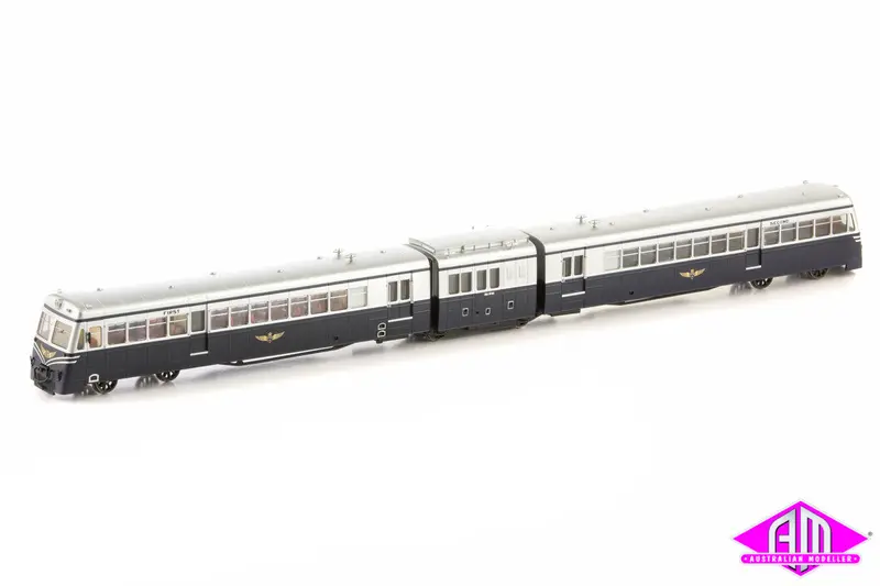 Walker Railcar Wrc-1 Vr 1950-1955 Blue & Silver Livery, 86Rm Ho Scale 1