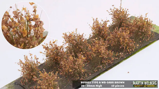 Wb-Sabr - Bushes - Type A - Brown 1