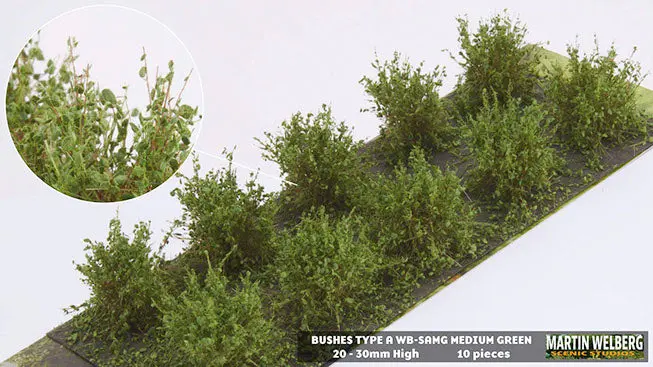 Wb-Samg - Bushes - Type A - Medium Green 1