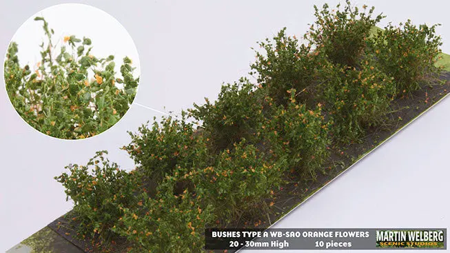 Wb-Sao - Bushes - Type A - Orange 1