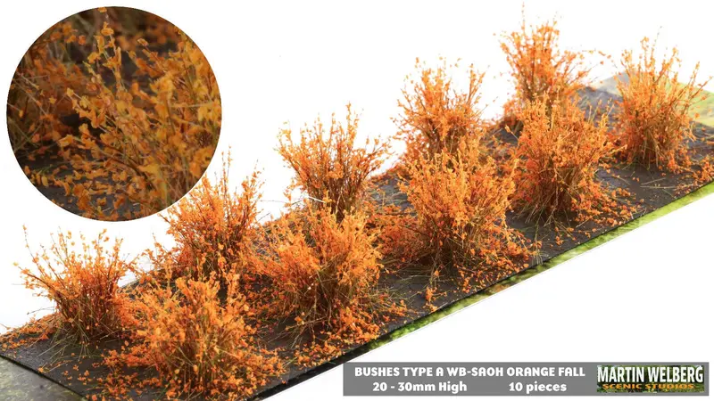 Wb-Saoh - Bushes - Type A - Autumn Orange 1