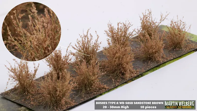 Wb-Sasb - Bushes - Type A - Sandstone Brown 1