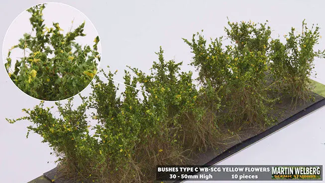 Wb-Scg - Bushes - Type C - Yellow 1