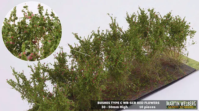 Wb-Scr - Bushes - Type C - Red 1