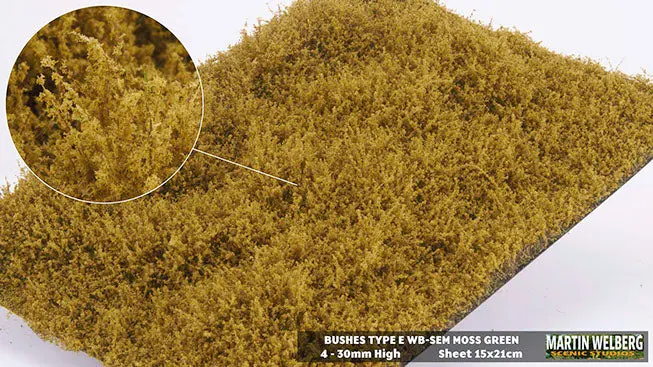 Wb-Sem - Bushes - Type E - Moss Green 1