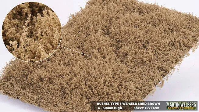 Wb-Sesb - Bushes - Type E - Sand Brown 1