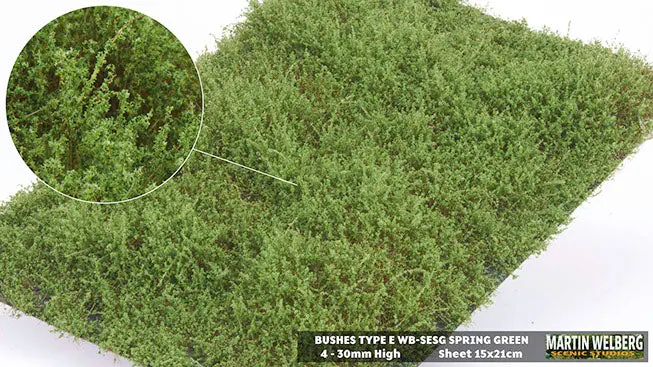Wb-Sesg - Bushes - Type E - Spring Green 1