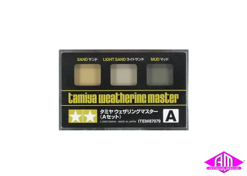 Weathering Master A Set - Sand, Light Sand, Mud 1