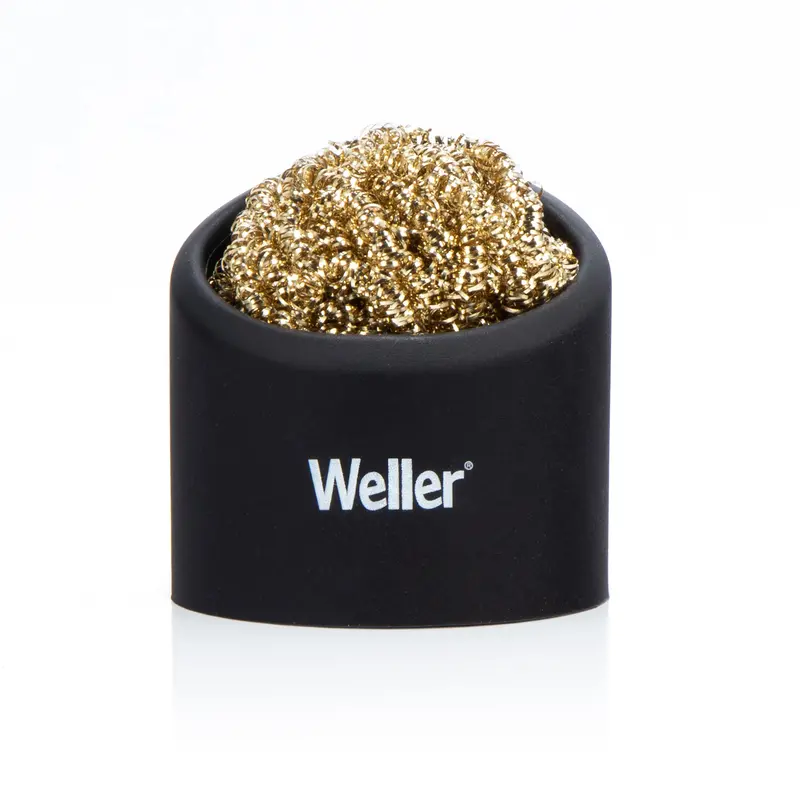 Weller - Wlaccbsh - Brass Sponge Tip Cleaner With Holder 1