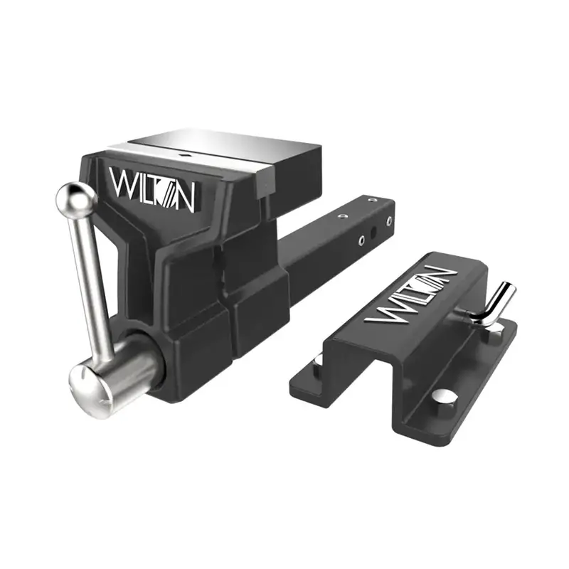 Wilton 10010 6" Jaw Width Atv All Terrain Heavy Duty Vise W/ Hitch Pin 1