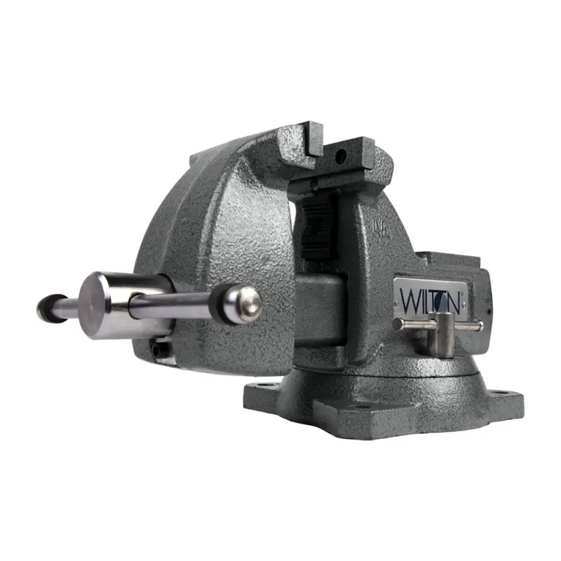 Wilton 21300 744 4" Jaw Heavy Duty Large Mechanics Vise W/ Swivel Base 1