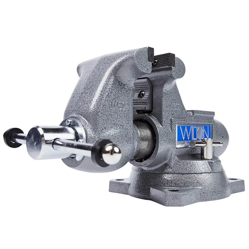 Wilton 28805 4.5-Inch Reversible Top Jaw Round Tradesman Vise 1