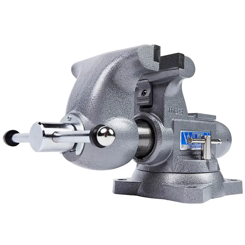Wilton 28807 6.5-Inch Heavy Duty Jaw Round Tradesman Vise 1