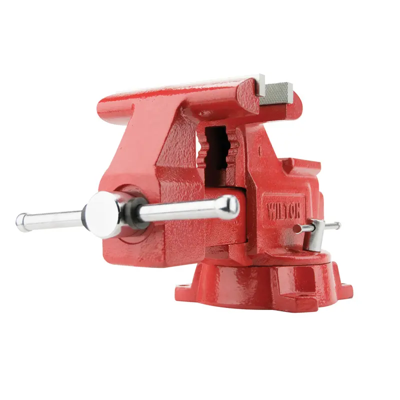 Wilton 676 6.5" Jaw Utility Workshop Vise 5.5" Opening 3-13/16" Depth - 11128 1