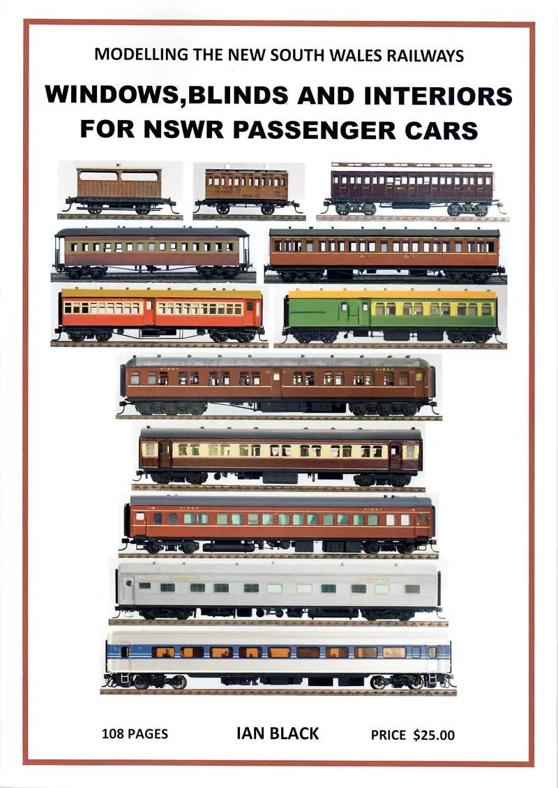 Windows, Blinds And Interiors For Nswr Passenger Cars 1