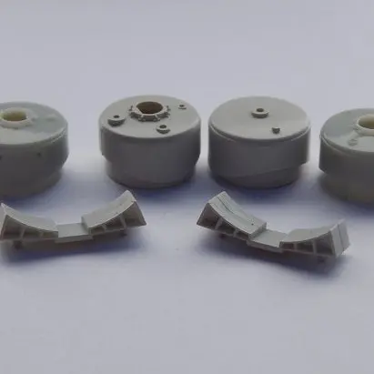 Wpd002 - Tank Wagon Domes And Cradles (Ho Scale) 1