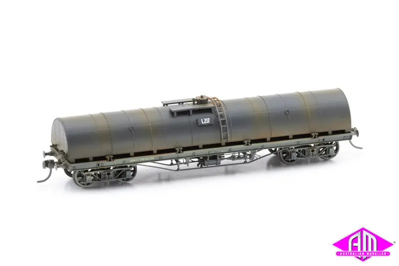 Wt Bogie Water Gin Tank L217 Single Car (Weathered) 1