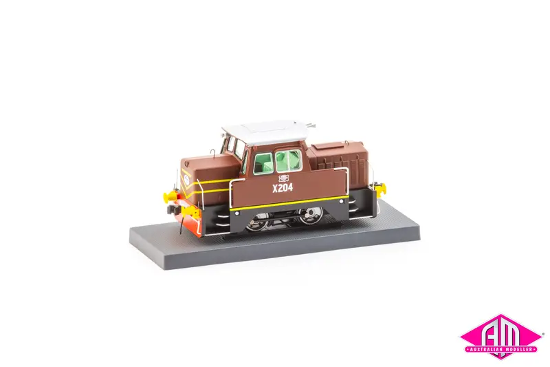 X200 Rail Tractor Static Model, 1970/80S Deep Indian Red L7 X204, Ho Scale X200-03 1