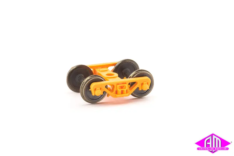 Xc Bogie Commonwealth Railways Std Gauge Orange Pair 1