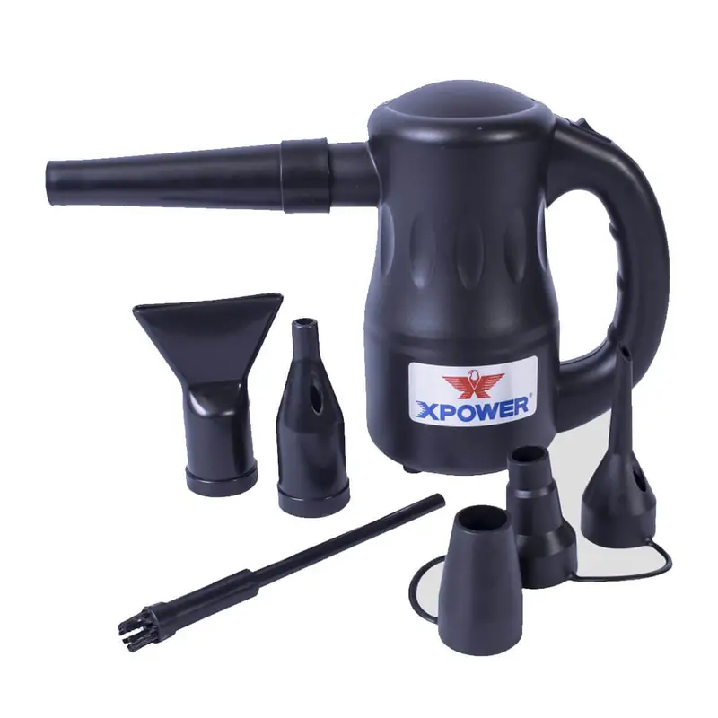 Xpower A-2-Black 3/4-Hp 4.5-Amp 90-Cfm Electric Airrow Pro Air Duster - Black 1