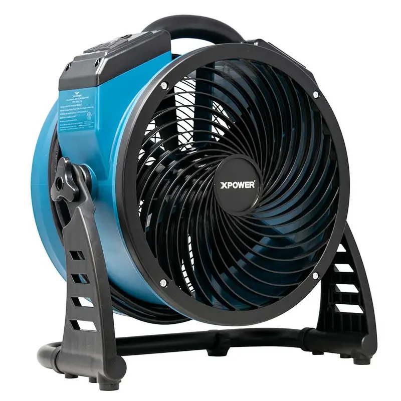 Xpower Fc-250Ad 13” Brushless Air Circulator Utility Blower Fan W/ Power Outlets 1