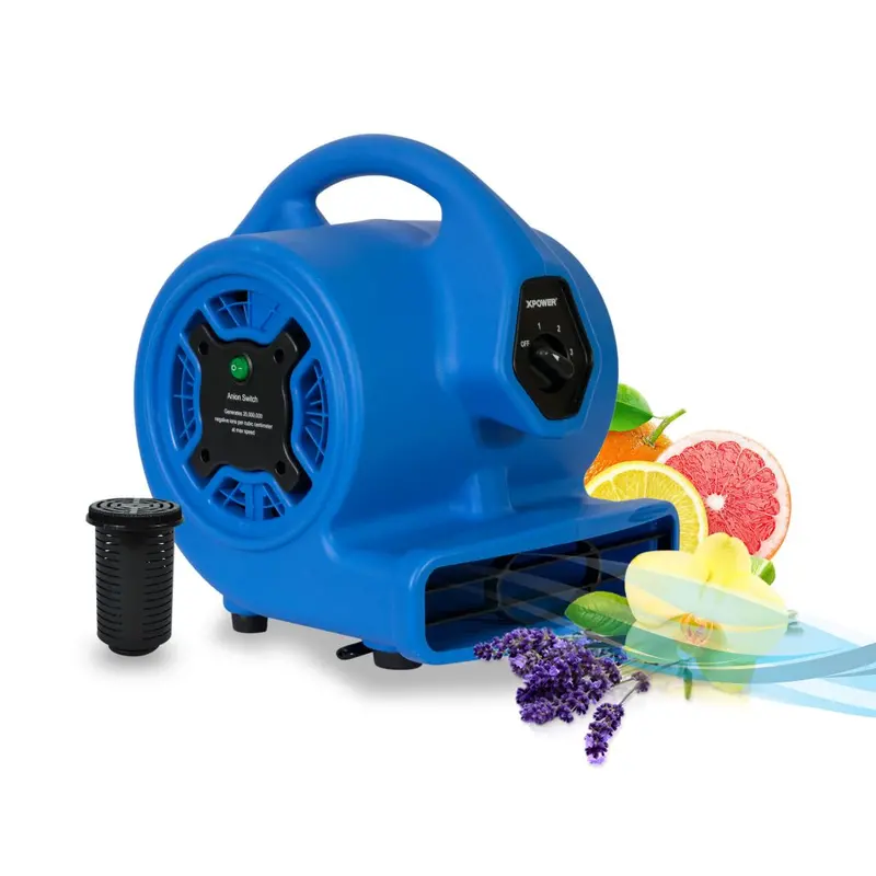 Xpower P-150N 1/5 Hp 700 Cfm 3 Speeds Refillable Scented Air Mover W/ Ionizer 1